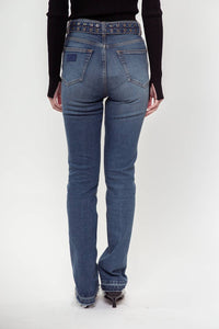 Ganni - Future Denim Belted Carri Jean