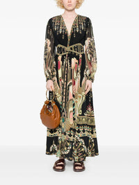 Camilla - Peak Waistband Maxi Dress