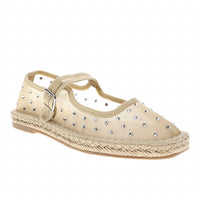 Matisse - Women's Meg Rhinestone And Mesh Buckle Flat