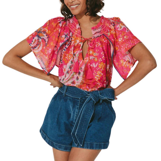 Cleobella - Ayaz Short Sleeve Blouse