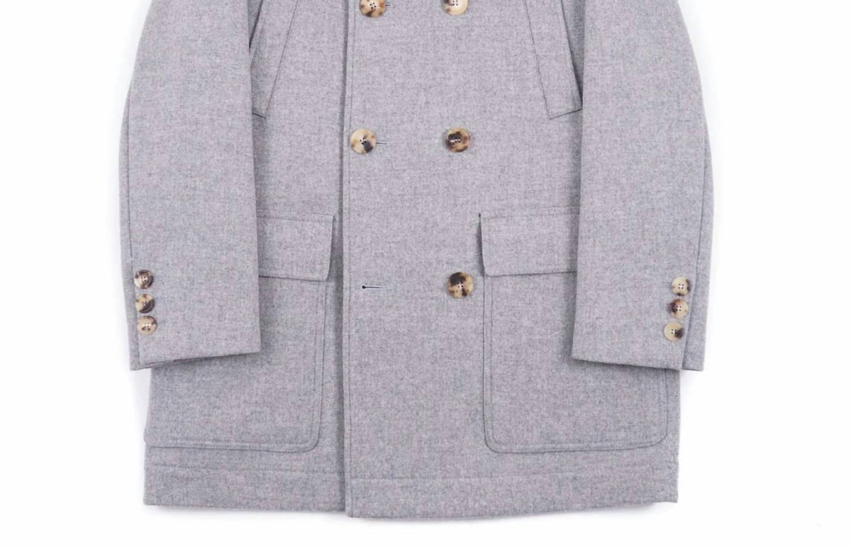 Brunello Cucinelli - Men's Double Breasted Wool Coat