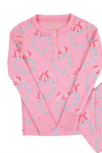 The Beaufort Bonnet Company Girls Sara Janes Sweet Dreams Set in fancy like floral - item - detail view