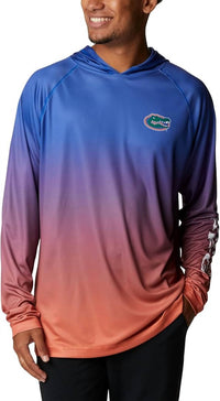Columbia Collegiate Super Terminal Tackle Hoodie in azul - men's shirt