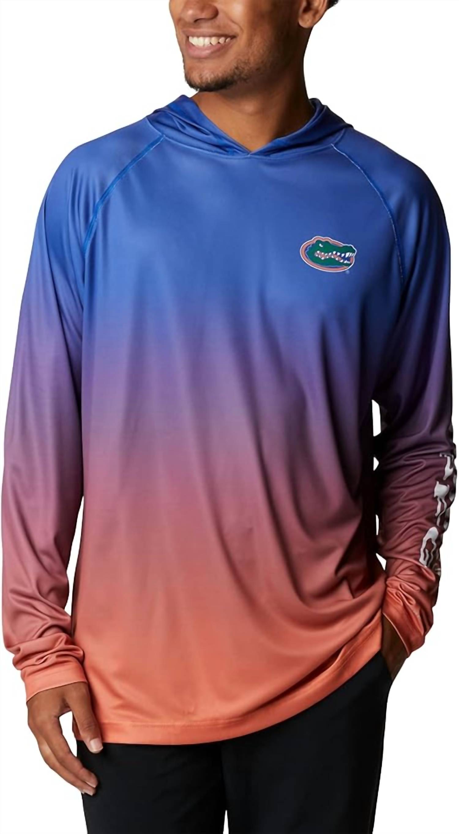 Columbia Collegiate Super Terminal Tackle Hoodie in azul - men's shirt