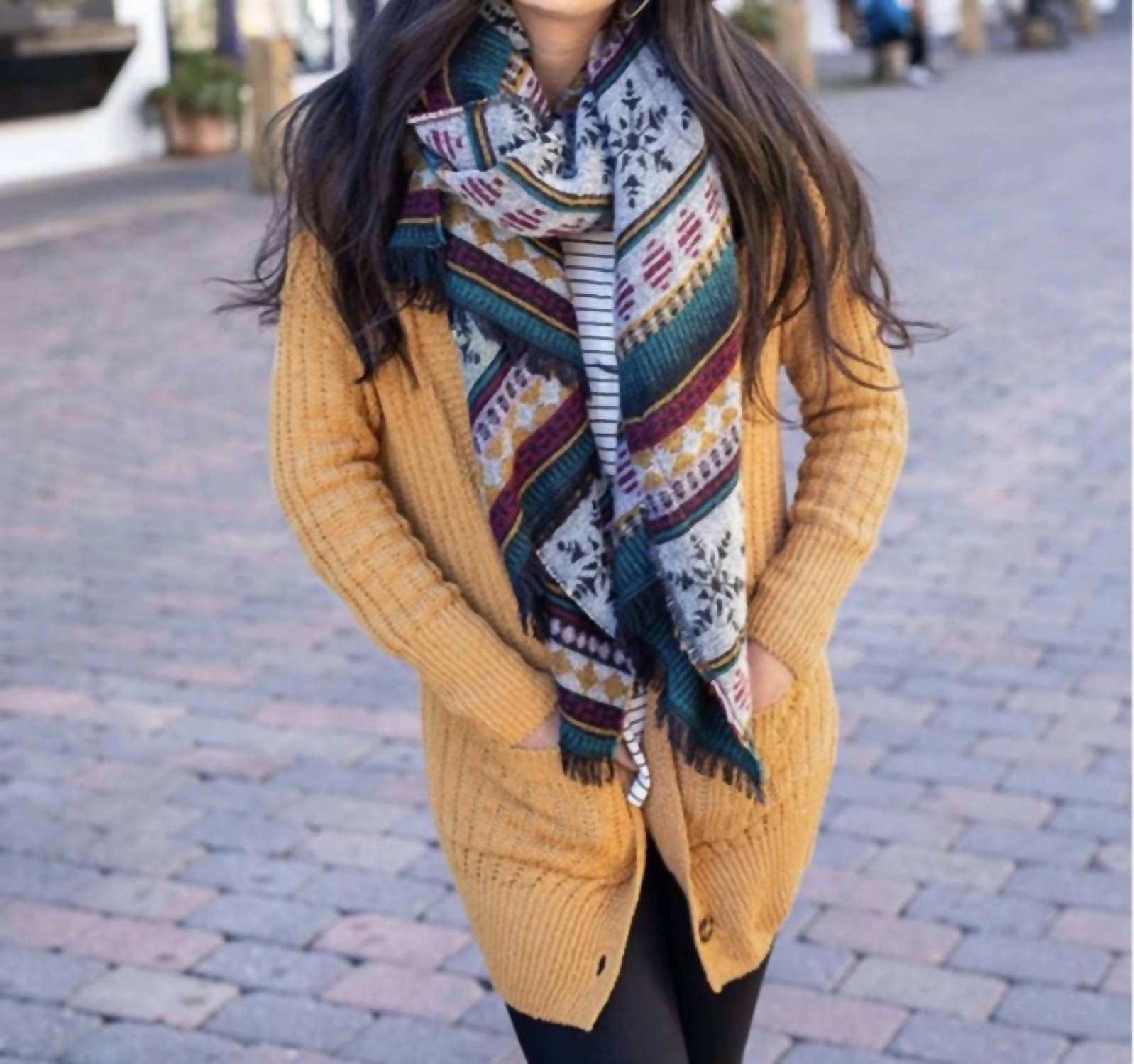 Grace And Lace - Slouchy Knit Cardigan
