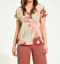 Fdj - Crinkle Printed Blouse