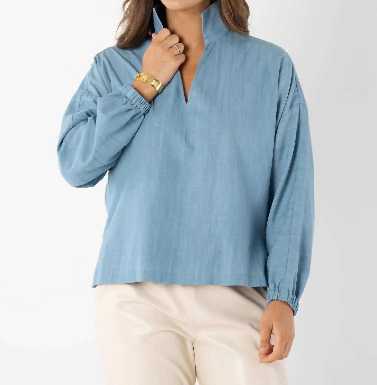 Emily Mccarthy - Long Sleeve Poppy Top