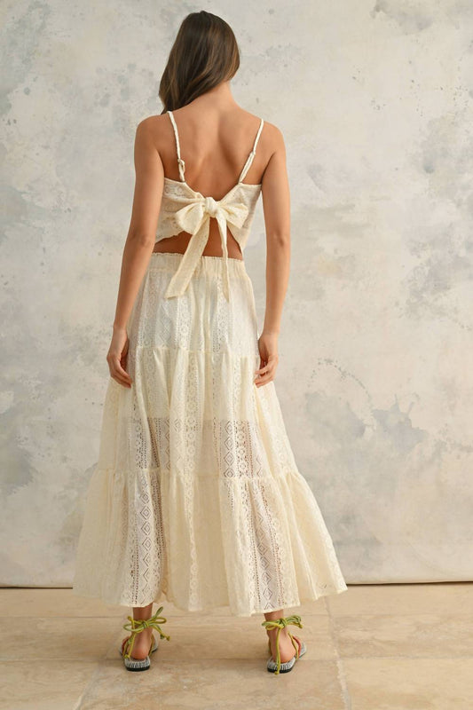 Miou Muse - Flowy Breeze Maxi Skirt