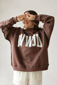 Bucketlist - Reversible Oversized Mockneck Sweater