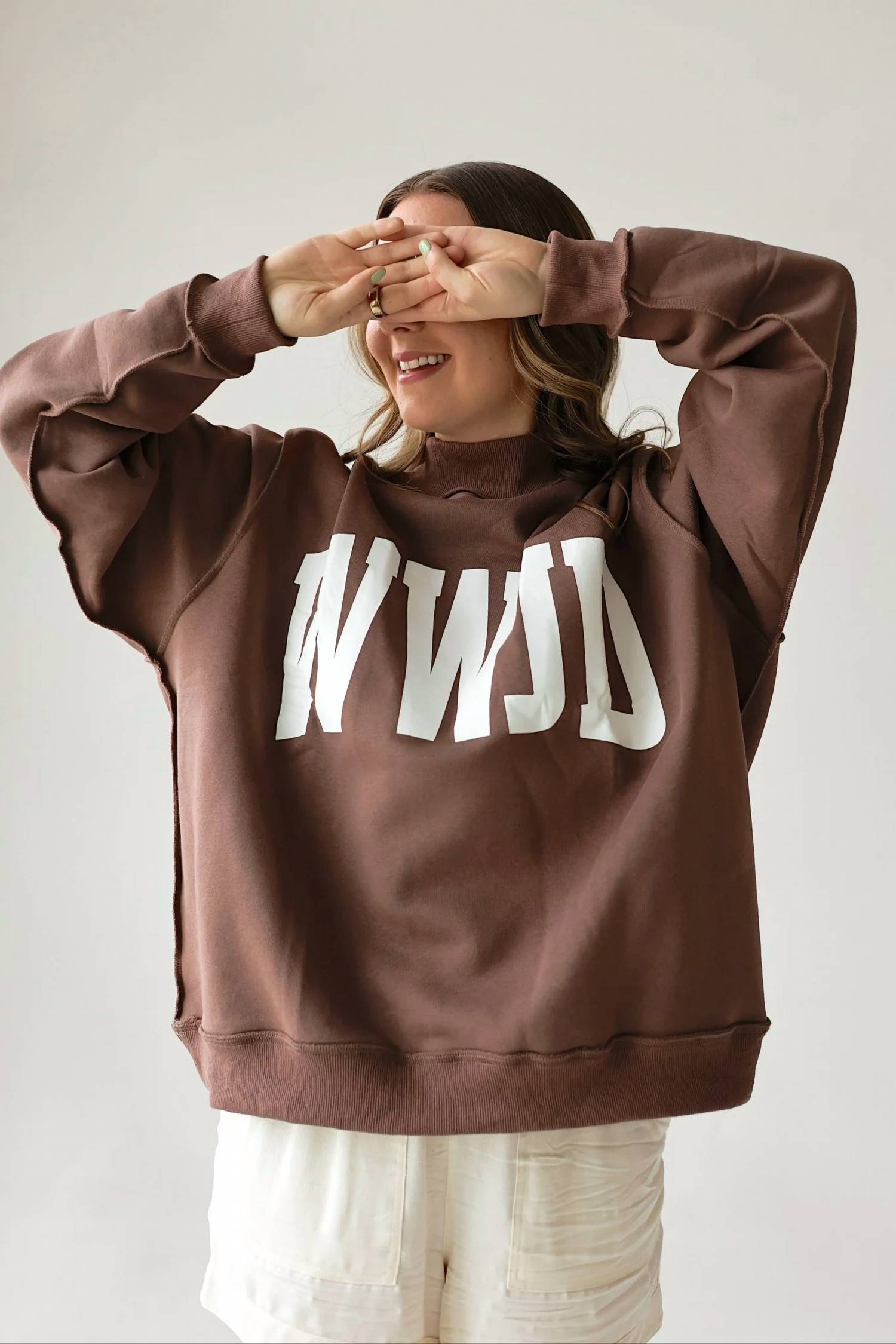 Bucketlist - Reversible Oversized Mockneck Sweater