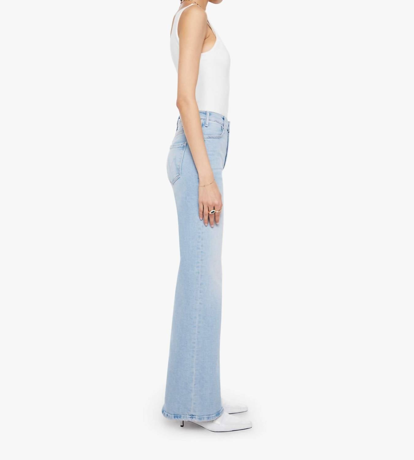 Mother - The Hustler Roller Sneak Jeans