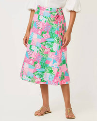 Lilly Pulitzer - Constance Reversible Midi Wrap Skirt