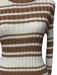 Hyfve - Women's Horizontal Striped Sweater