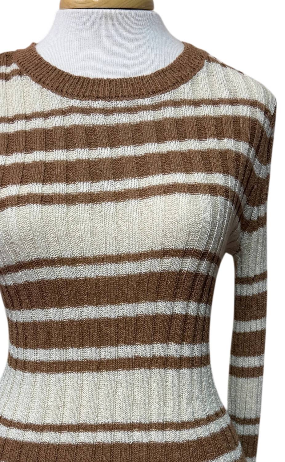 Hyfve - Women's Horizontal Striped Sweater