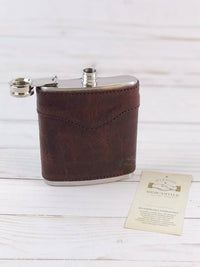 Mission Mercantile - Campaign Leather Flask