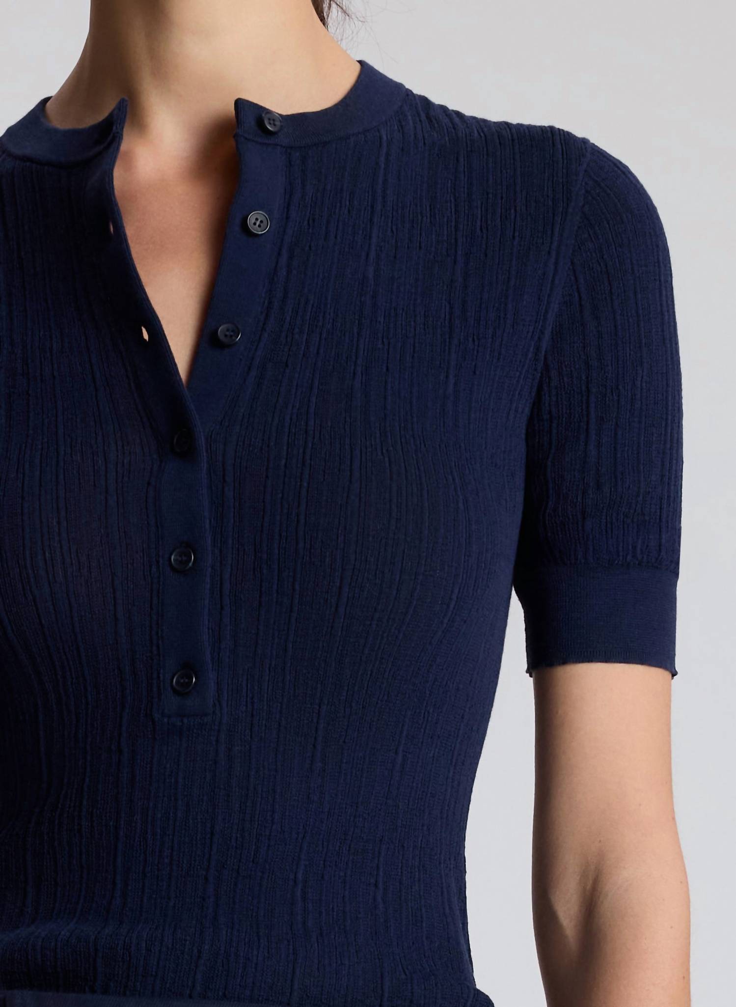 A.L.C. - Fisher Fine Cotton Knit Top