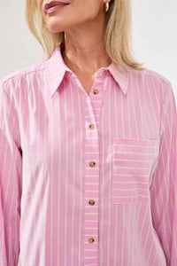 Tribal - Classic Collared Stripe Shirt