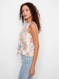 Charlie B - Printed Sleeveless Top