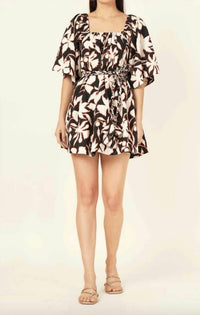 Omika - Amelia Bianca Cliff Mini Dress