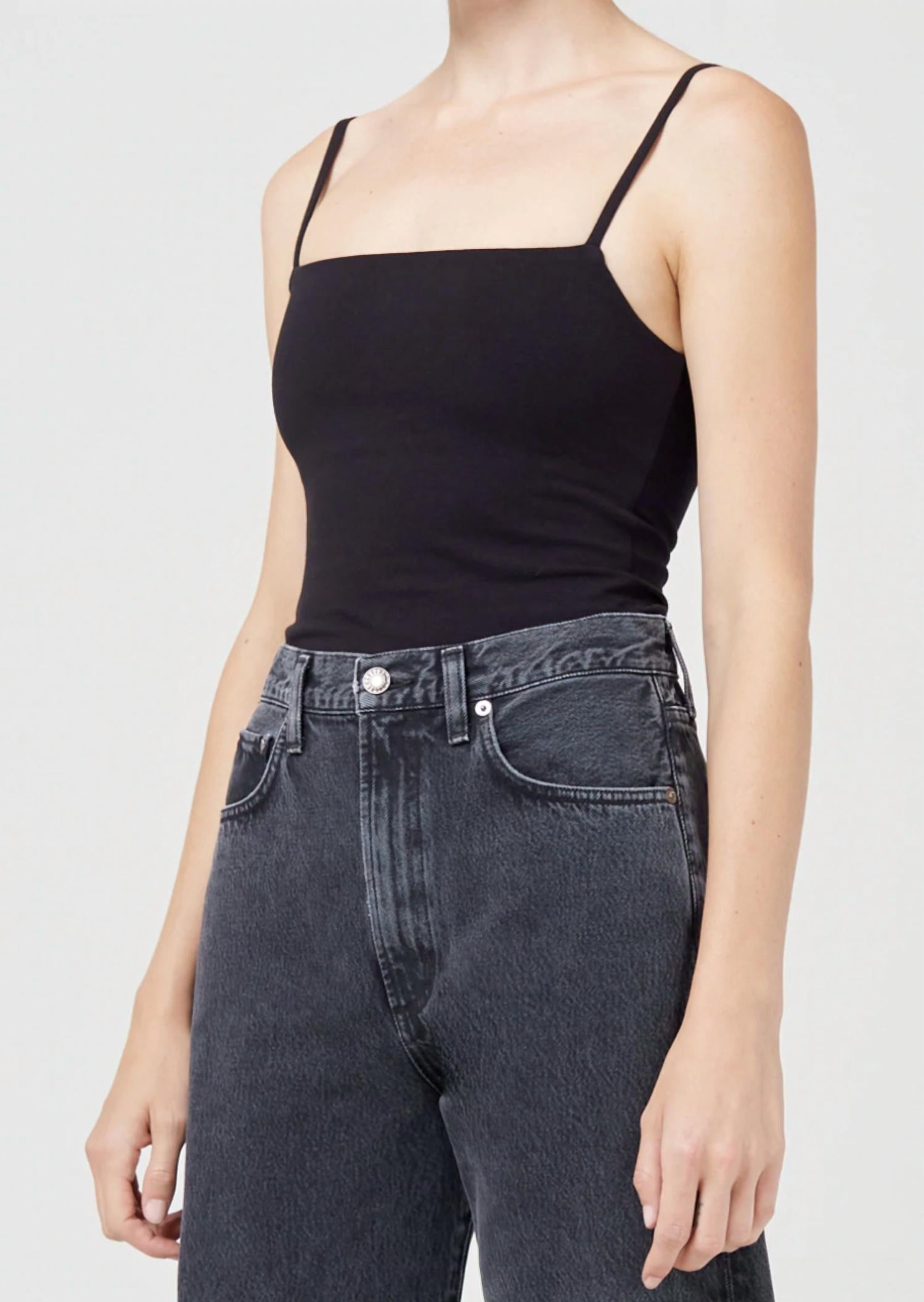 Agolde - Women's Squareneck Bodysuit