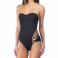 Kenneth Cole - Bandeau One Piece Swimsuit
