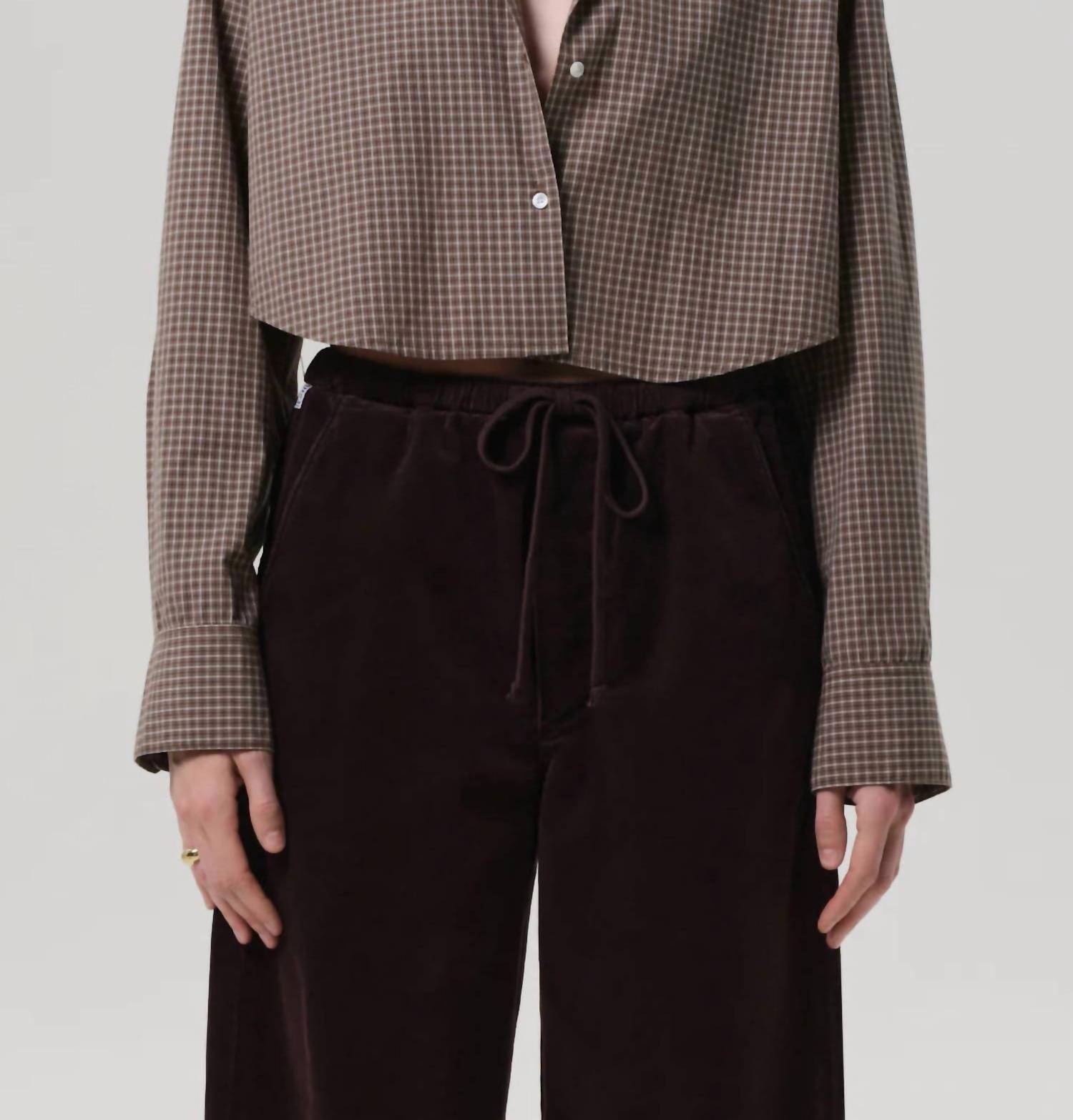 Citizens Of Humanity - Ana Cropped Shirt