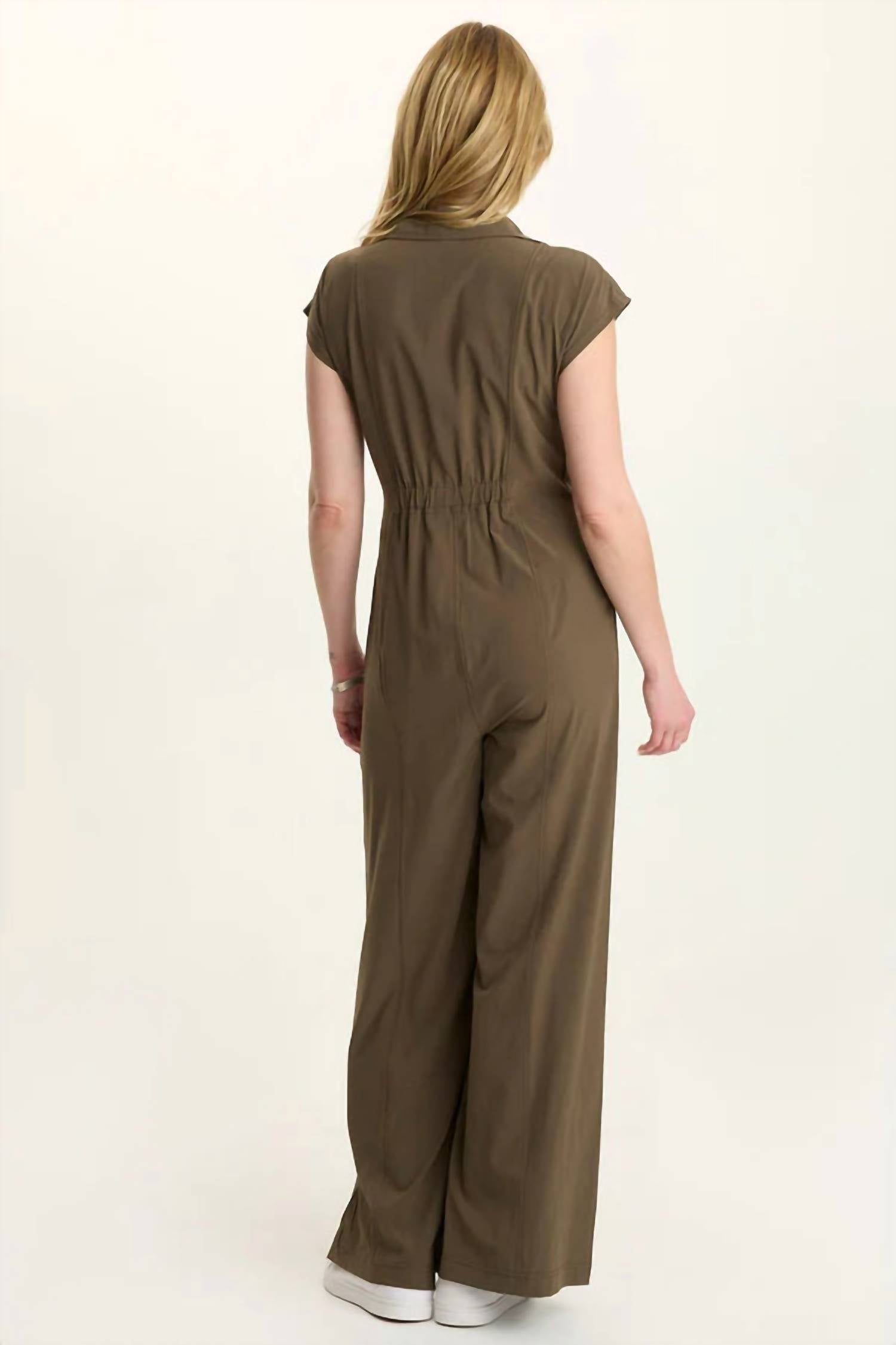 Xcvi - Alpha Cap Sleeve Jumpsuit