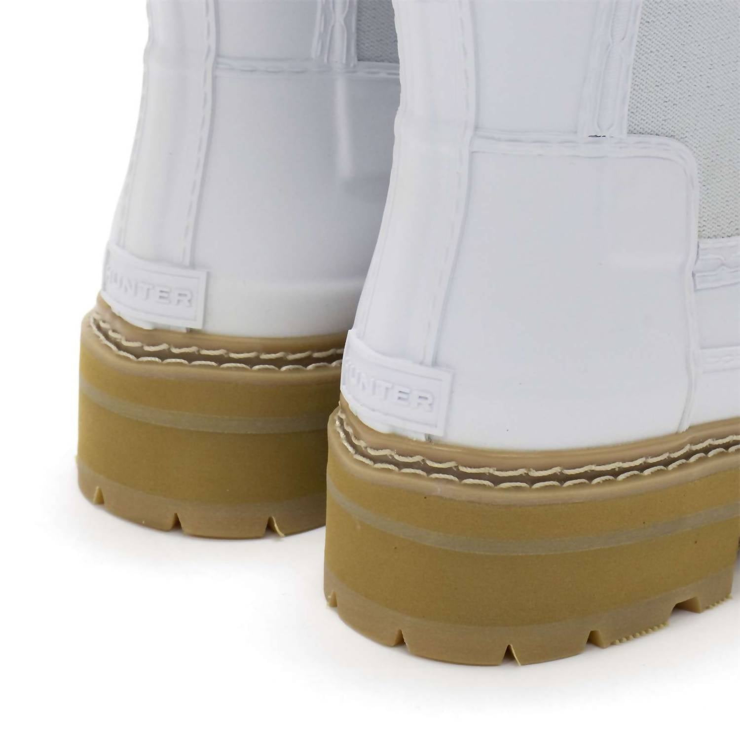 HUNTER Women's Refined Stitch Detail Slim Fit Chelsea Boots in spurrey - women's shoe - view 6