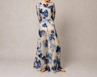 Maison Zoulias - Aphrodite Long Silk Maxi Dress