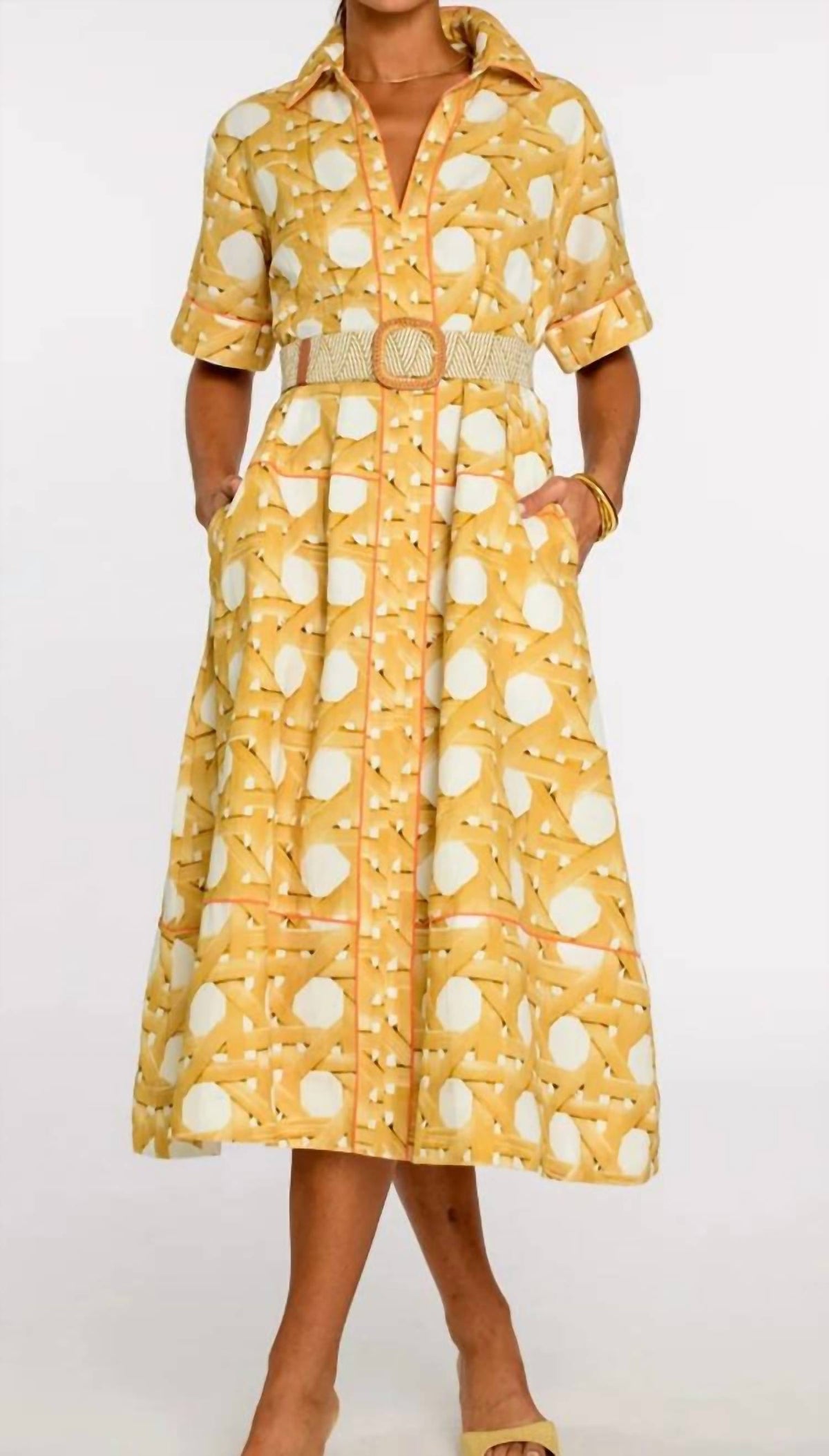 Elizabeth James The Label - Collins Midi Dress