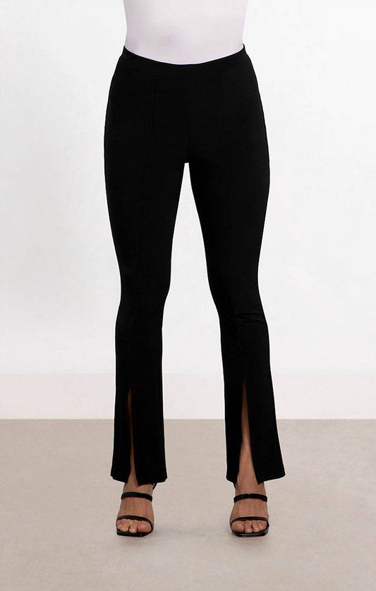 Sympli - Women's Bootcut Slit Pant