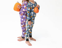Angel Dear - Boy's Costumed Ghosts Glow-in-the-dark Bamboo Long Sleeve Pajama Set