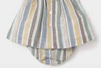 Mayoral - Coastal Breeze Striped Dress Set
