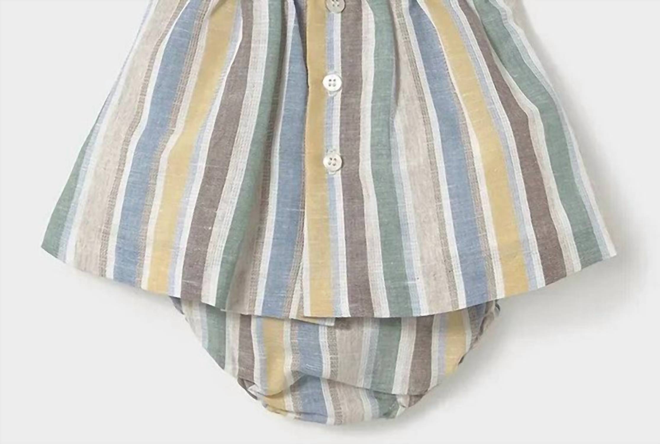 Mayoral - Coastal Breeze Striped Dress Set