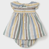 Mayoral - Coastal Breeze Striped Dress Set