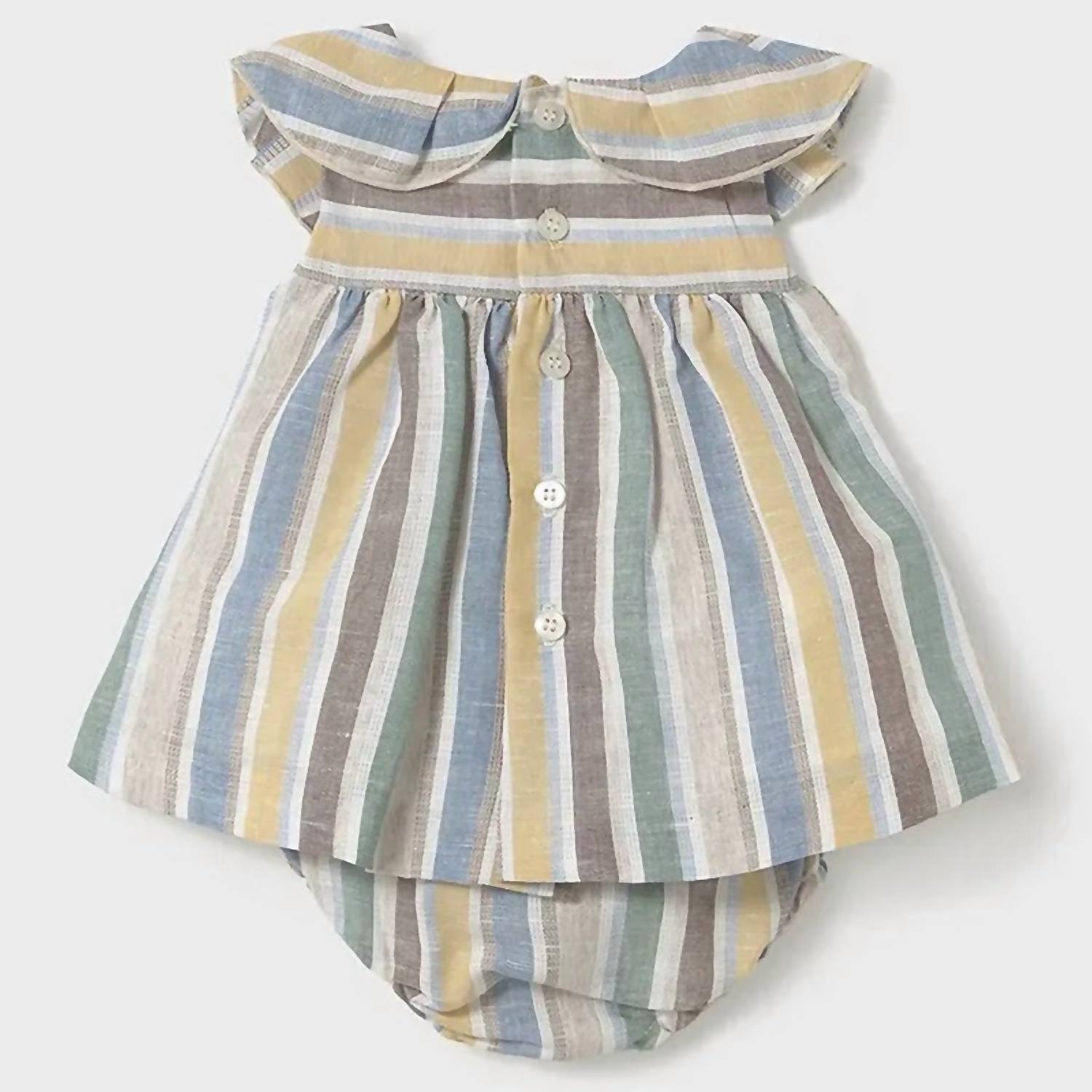 Mayoral - Coastal Breeze Striped Dress Set