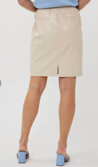 Esqualo - pleather skirt