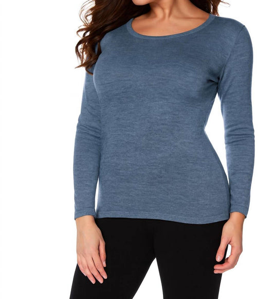 Angel Apparel - Long Sleeve Scoop Neck Tee