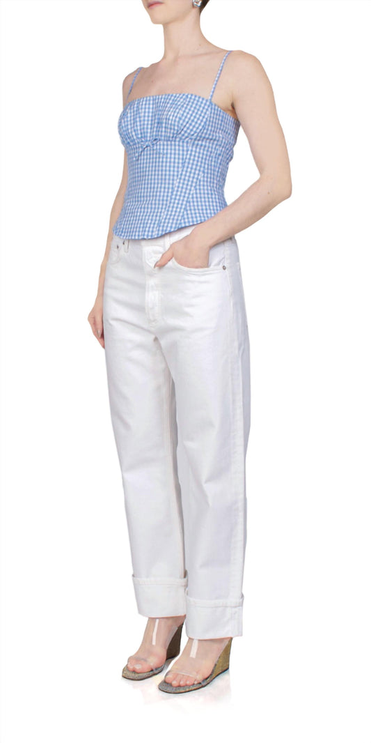 Agolde - Fran Low Slung Straight Jean