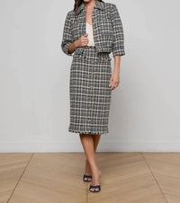 L'Agence - Jia Tweed Jacket