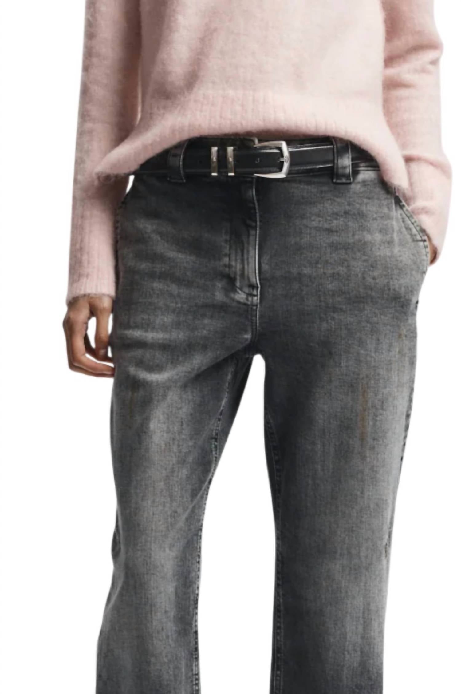 Saint Art - Denim Straight Leg Pants