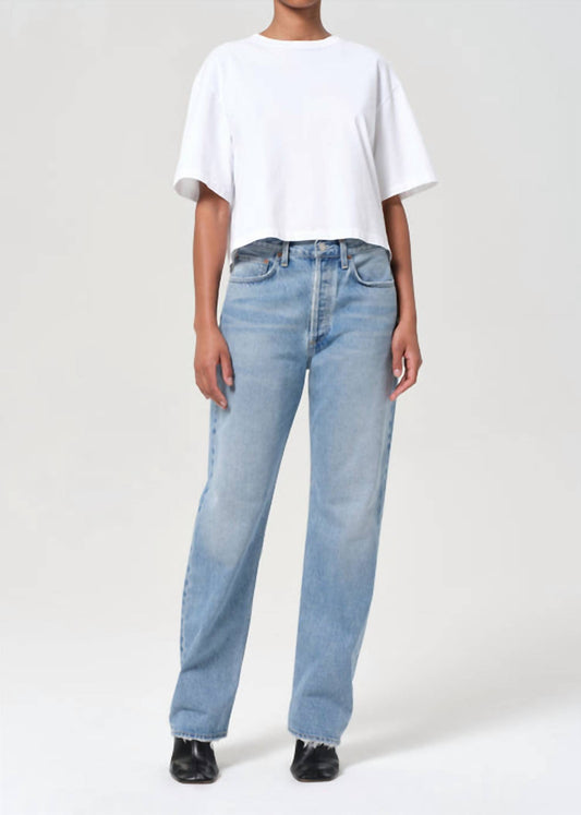 Agolde - Kelly High Rise Straight Leg Jeans
