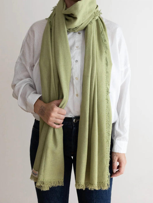Last Chance Textiles - Women's Silk Noil Wrap Scarf