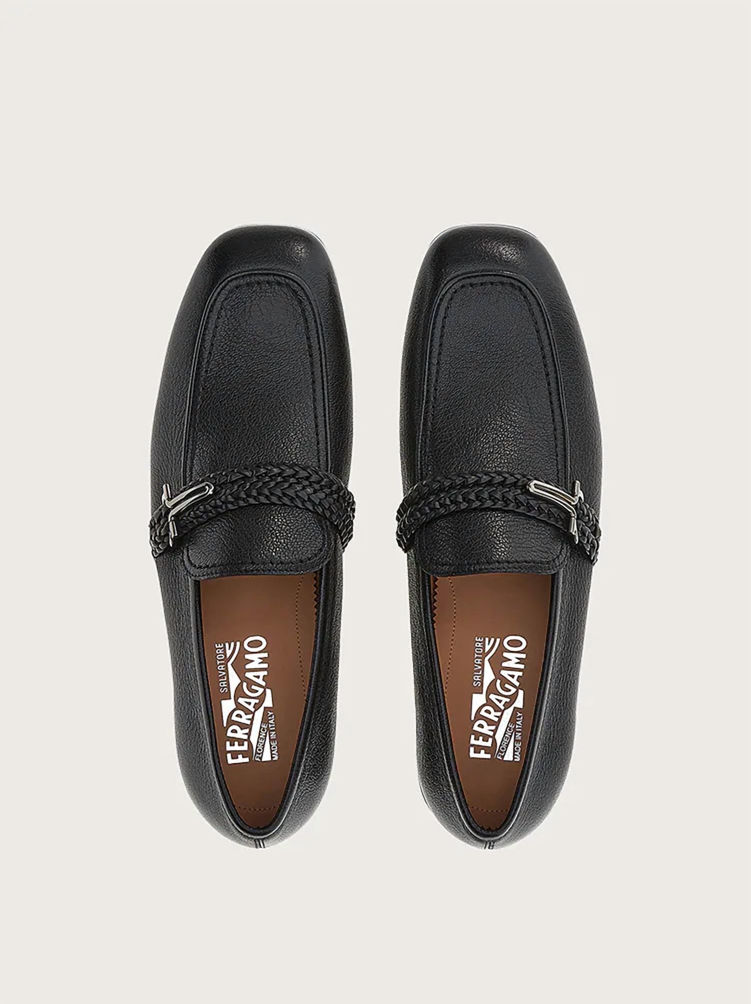 Salvatore Ferragamo - Men's Nam Loafer With Gancini Ornament