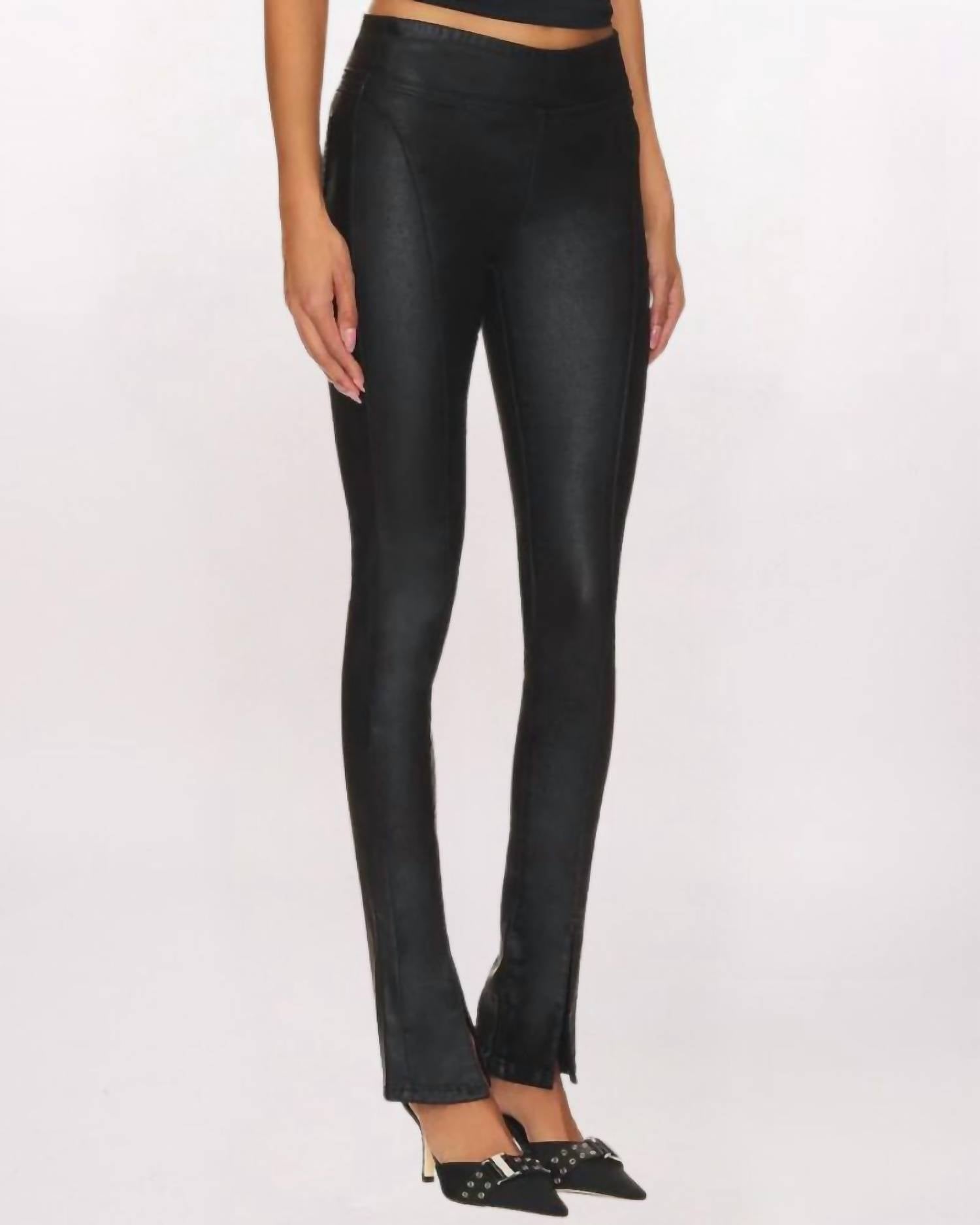 Free People - Coated Double Dutch Pull-on Denim