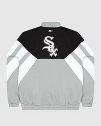 Starter - Men's Chicago White Sox Nylon Half-zip Starter Jacket