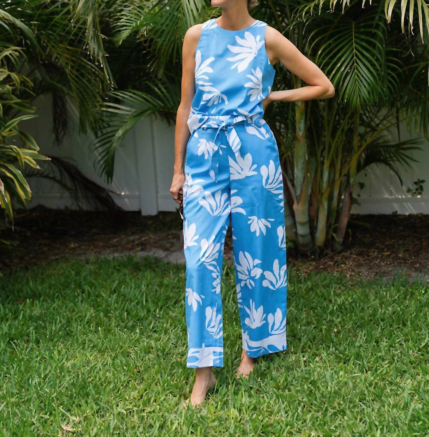 Southern Tide - Avery Leafy Luxe Printed Pant