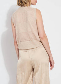 Lysse - Sequin V-Neck Shell Top