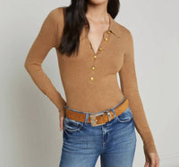 L'Agence - Sterling Collared Sweater