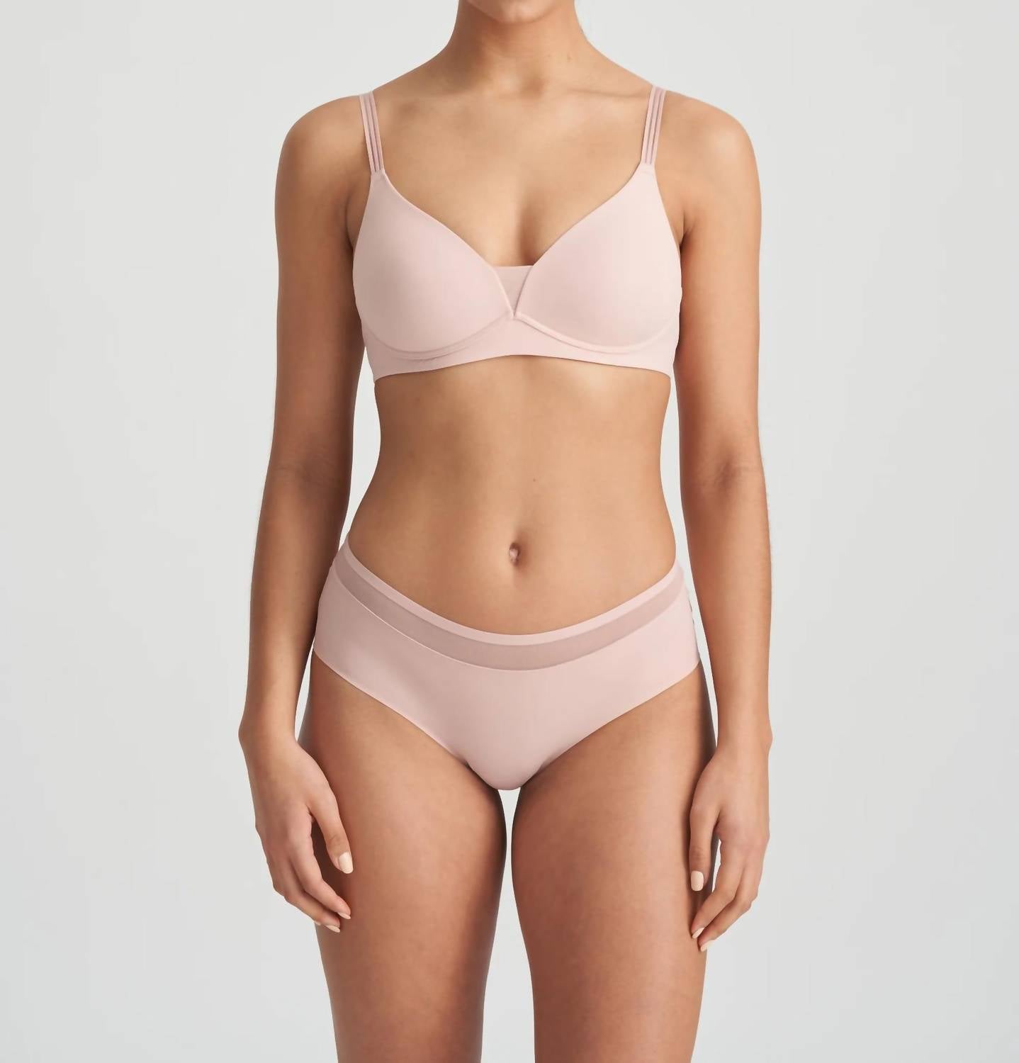 Marie Jo Women’s Louie Full Cup Wireless Bra in powder rose - women's intimate - alternate view